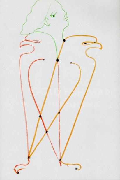 ジャン・コクトーのリトグラフの版画「テアトル・10」を通販で販売