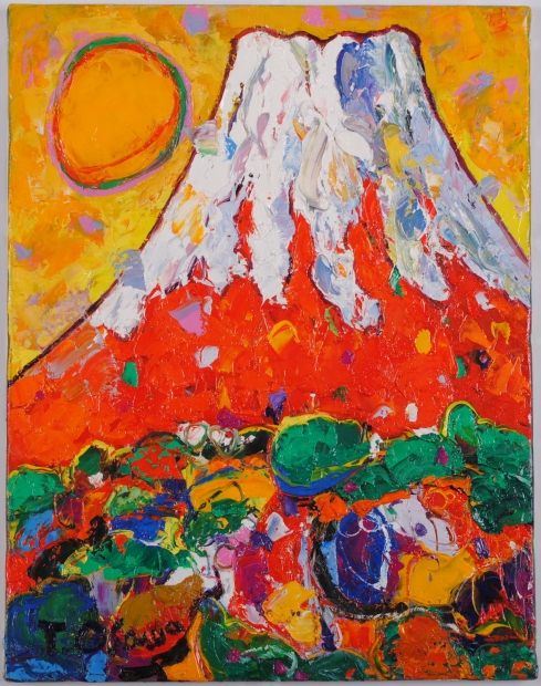 最終値下げ 富士山の絵画 - 絵画/タペストリ - www.indiashopps.com